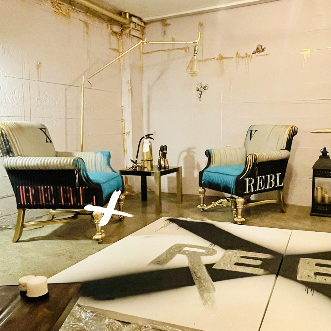 REBL lounge chairs